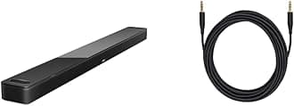 Bose Smart Soundbar 900 Dolby Atmos with Alexa Built-in, Bluetooth connectivity - Black & Bass Module Connection Cable