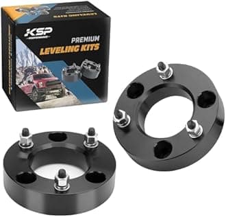 KSP 2in Level Kits for F150 2004-2022,2" Front Leveling Lift Kits Compatible with Ford Expedition 03-18,Lincoln Mark LT 2005-2008, Aluminum Forged Strut Spacers Raise the Truck 2inch（Package of 2pcs）