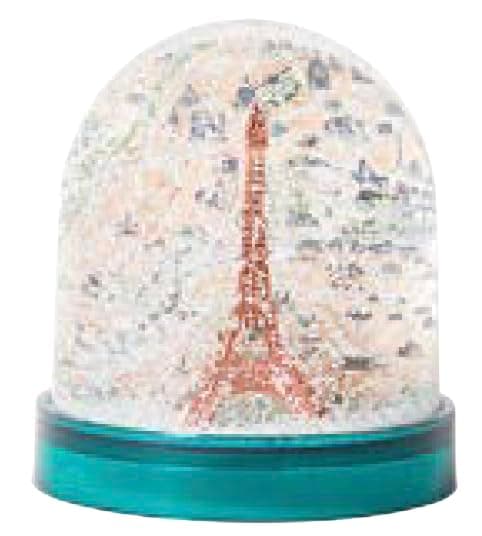 Paris Monument Snow Globe