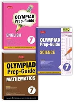 Olympiad Prep-Guide Class 7, IMO-NSO-IEO Chapterwise Previous Year Question Paper For 2022-23 Exam, Set of 3 Books (Mathematics, Science, English) Product Bundle – 13 April 2022