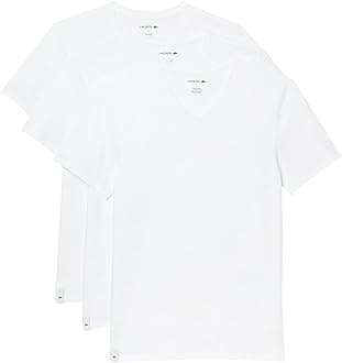 Lacoste Men's Base Layer Top (Pack of 3)