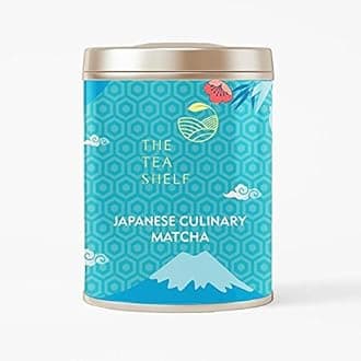 The Tea Shelf Culinary Matcha Green Tea Powder- | Japanese Organic Culinary Grade | For Lattes, Cooking, Baking and More | Effective For Weight Loss | Sourced From Shizuoka, Japan - 60gm