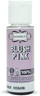 Oil-Based Edible Candy Color – Blush Pink | Intense Food Color for Icing, Fondant & Cake Decoration | Vibrant & Bake-Stable Gel Colour | Vegan -25ml