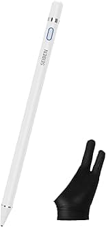 - SEIBEN Universal Stylus Pen Compatible With Ios &Android Enabled Devices, High Precision & Sensitivity,Rechargeable Stylus Works With All The Mobiles/Tabs Free Glove Inside The Box,Smartphone, White