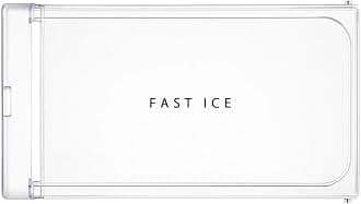 DEXURIES Glossy Crystal Clear Freezer Door ICE Cooling for Whirlpool Direct Cool Single Door Fridge/Refrigerator (Round Lock) Match Size & Shape (Whirlpool Gen-Y Fast Cool)