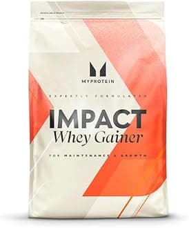 MyProteinImpact Weight Gainer Powder - High Calorie Weight Gainer with 50g Carbs 388 calories and 31g Protein per serving- 2.5KG (25 servings)- Chocolate Smooth