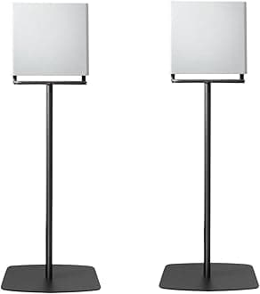 Speaker Stands Pair for Sony HT-A9M2 Home Theater Surround Sound System Audio Metal Support Floor Bracket