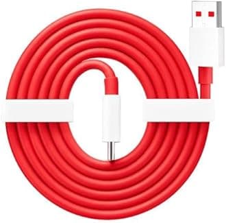 AVAXON 80W SuperVooc Fast Charging USB Type C Cable Compatible with Oneplus 11R/ 11/ NORD CE/Nord 2T/ 10T/ 10R/ 10 PRO/ 9RT/ 9 PRO/ 9/8/8t/7/7t/Nord CE 3/Nord 3/Nord (80W-Only Cable)