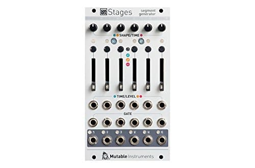 Mutable Instruments Stages ASR envelope, complex 6-stage envelope, LFO, 4-step s