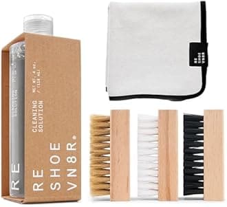 Reshoevn8r Premium Shoe and Sneaker Cleaning Kits, for for Suede, Mesh, Leather, Nubuck and Most Materials