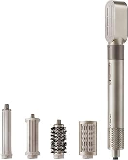 AirStyle, 5-in-1 Hair Drying & Styling for Curling, Smoothing, and Volumizing, Auto-Wrap Barrel, Coanda Effect, Intelligent Temperature Control, 2 years warranty