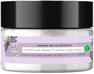 Love Beauty & Planet Argan Oil & Lavender Magic Mask for Smooth Frizz Free Hair|No Sulfates,No Paraben|200ml