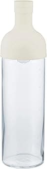 HARIO FIB-75-W Filter-In Bottle, Practical Capacity, 25.4 fl oz (750 ml), White, Made in Japan