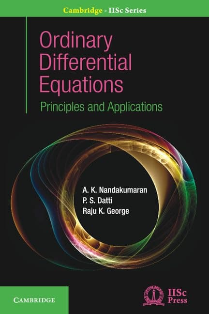 ORDINARY DIFFERENTIAL EQUATIONS