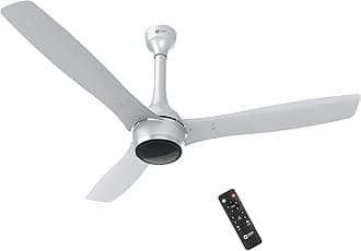 - Newly Launched 1200 mm Aeon BLDC PRO, BEE 5-star rated, Anti-Dust Designer Ceiling fan with Remote & 5 yrs Warranty by Orient, Boost mode for High Air Delivery - Platinum Silver