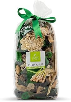 AuraDecor 150gm Dried Natural Fragrance Potpourri with Petals & Buds || Potpourrie || Potpurrie || Pot pourri Flowers(Lemon Grass)