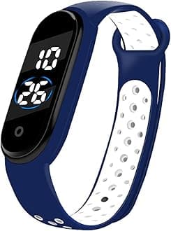 Casual Students Shildren Waterproof LED Digital Electronic Watch Sports Outdoor Boys Girls Silicone Bracelet Watch