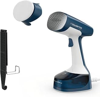 Rowenta, Steamer for Clothes, X-Cel Easy Steam Handheld Steamer, 15 Second Heatup, 5 Ounce Capacity, 1400 Watts, Portable, Ironing, Travel Must Have, Blue Clothes Steamer, DR7130