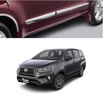 Car Door Body Side Beading/Molding/Cladding for Toyota Innova Crysta 2016 Set of 04