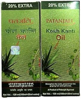 Patanjali Kesh Kanti Oil, 120ml (Pack of 2)