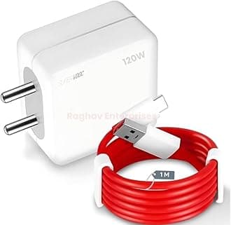 120w Charger for HMD Arc Charger Mobiles, Dash, Warp, Vooc, Supervooc All Protocols Supported fastcharging (C- Dash)