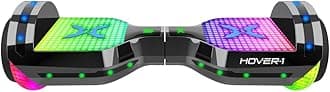 Hover-1 Astro Electric Hoverboard 7MPH Top Speed, 9 Mile Range, 5HR Run-Time, Built-In Bluetooth Speaker, Rider Modes: Beginner to Expert
