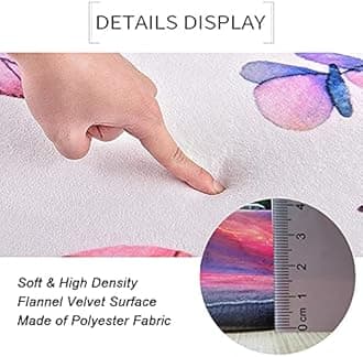 Morbuy 3D Game Print Rugs Modern Carpets Living Room Rug, Extra Large Size Soft Short Medium Pile Rugs Anti Slip Washable Floor Mats for Bedroom Kids Room Decor (Red Blue,100x120cm)