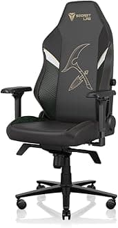 Secretlab Titan Evo Akali Gaming Chair - Reclining & Heavy Duty Computer Chair with 4D Armrests - Magnetic Head Pillow & Lumbar Support - Big and Tall 395 lbs 395 lbs - Black - Leatherette