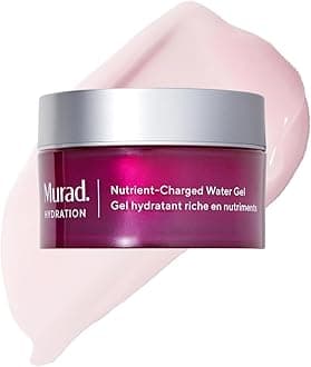 Nutrient-Charged Water Gel - Hydration Face Moisturiser - Lightweight Hydration Gel Moisturiser with Minerals, Vitamins and Peptides Backed by Science, 50ml