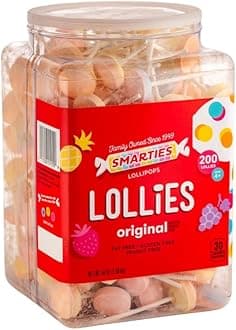 Smarties Double Lollies, 56 Ounce, 200 Count