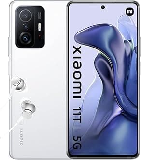 11T 5G - Smartphone 128GB, 8GB RAM, Dual Sim, Moonlight White