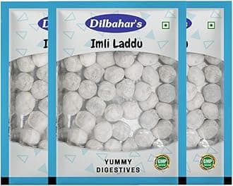 Dilbahar's Yummy Digestive Imli Laddu Big 400 GM (400g (Pack of 3))
