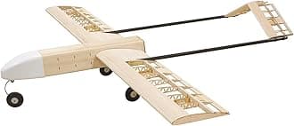 Balsa Wood Laser Cut Plane 2.1M RQ-7 Shadow by DW Hobby for Adults (S1201)