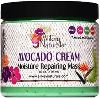 Alikay Naturals Avocado Cream Moisture Repairing Hair Mask having natural Peppermint, Avocado Oils 16 Ounce