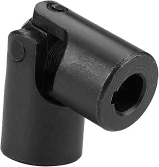 Oumefar U-Joint Shaft 15mm ID Universal Joint Coupling Rotatable Double Section Coupling Joint 15 * 32 * 85mm DIY Steering Joint