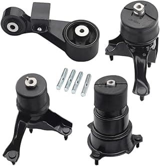 Engine Motor and Transmission Mount Kit Compatible with 2012-2017 Camry 2.5L Automatic Transmission , Replace OE 123720H090 123630V031 123620V060 123610V060 A72004HY A62081 A4288 A62062 Set of 4