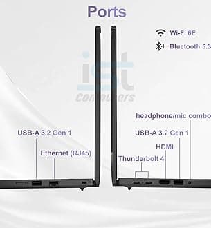 ist computers Lenovo ThinkPad T14 Business Laptop (14" FHD+ Touchscreen, AMD Ryzen 5 PRO 6650U, 16GB RAM, 512GB SSD, 6-Core (Beat i7-1250U)), Backlit, Fingerprint, 1080p Webcam