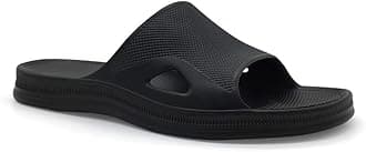 Men's Shower Slides - Non Slip Quick Drying Sandals for Men – Lightweight Pool Beach Bathroom Slippers Indoor Outdoor