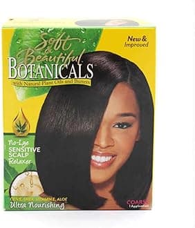 Soft and Beautiful Botanicals No-lye Sensitive Scalp Relaxer, Course