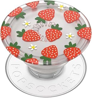 ​​​​PopSockets Phone Grip with Expanding Kickstand, Adhesive Grip - Berries and Cream