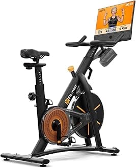 Flexnest Flexbike Exercise Cycle Smart Bluetooth Exercise Cycle For Home With 500+ Live Classes On App,100 Resistance Levels Cycle For Exercise At Home Gym Workout & Cardio Spin Bike (Flexbike Plus 2.0)