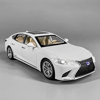 1:32 Lexus LS500H Toy CAR Toy Car Metal Pull Back Diecast Car with Openable Door and Sound Light, Gifts Toys for Kids【 Multicolor 】