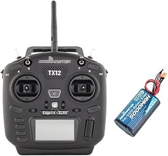 RadioMaster TX12 MKII ELRS 16CH Support OPENTX and EDGETX Remote Control Transmitter for RC Drone Mode 2 (Tx12 CC2500+ 5000)