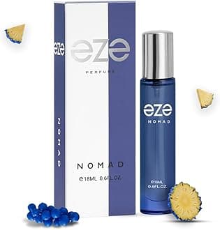 Eze NOMAD 18ml EDP Premium Long Lasting Masculine Scent for Men Vegan Cruelty Free Perfume | Affordable | Ideal Gift | Travel Friendly | Last All Day