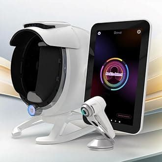 A6 AI Skin Analysis Machine Digital Professional- 36MP Intelligent Facial Analyzer with 8-Spectrum Technology for Skin Condition Evaluation