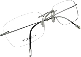 Rimless Titanium Eyeglass frames Men Hingeless Light weight 55-18-140