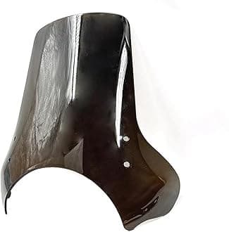 Himalayan Scram 411 SCRAM411 411cc Sport Windshield for Motorcycle Wind Deflector Visor (Transparent) (Brown)