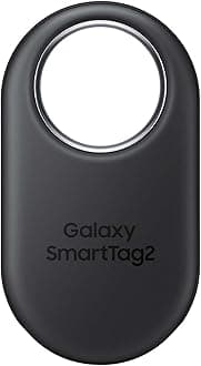 Galaxy SmartTag2 Bluetooth Tracker (1 Pack), Compass View AR, Find Lost Mode, Black