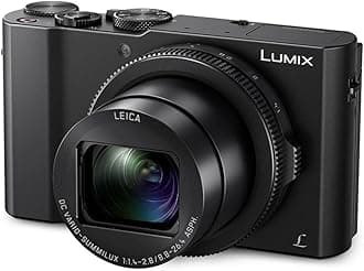 Panasonic LUMIX DMC-LX15EB-K Small Digital Camera with 24-72 mm LEICA DC Lens - Black