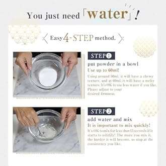 MINOYA WARABIMOCHI Japanese Sweets Wagashi Mochi Made In Japan (1 Pack, Matcha)